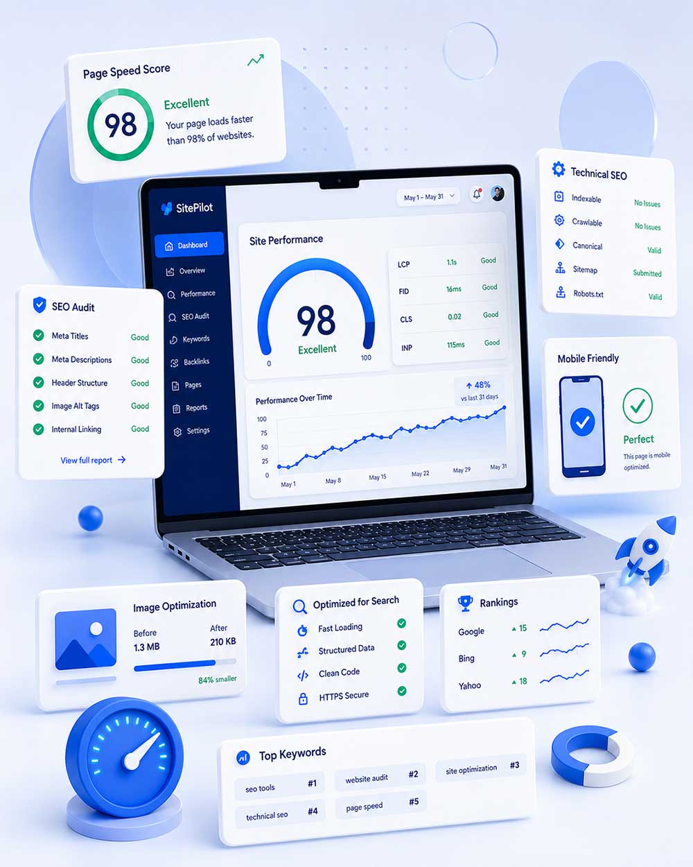 A Faster, Search-Friendly Website Without Sacrificing Design or Functionality