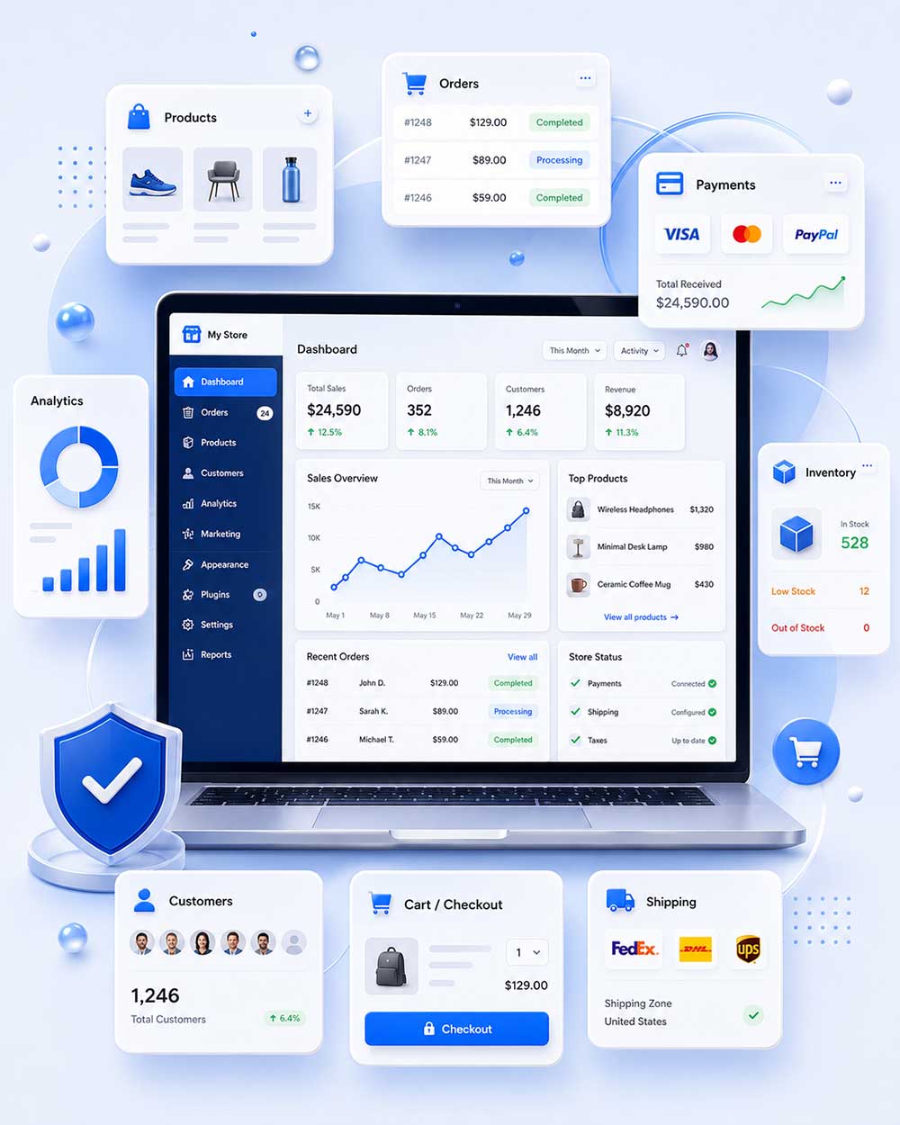 A WooCommerce Store You Can Manage and Your Customers Can Trust