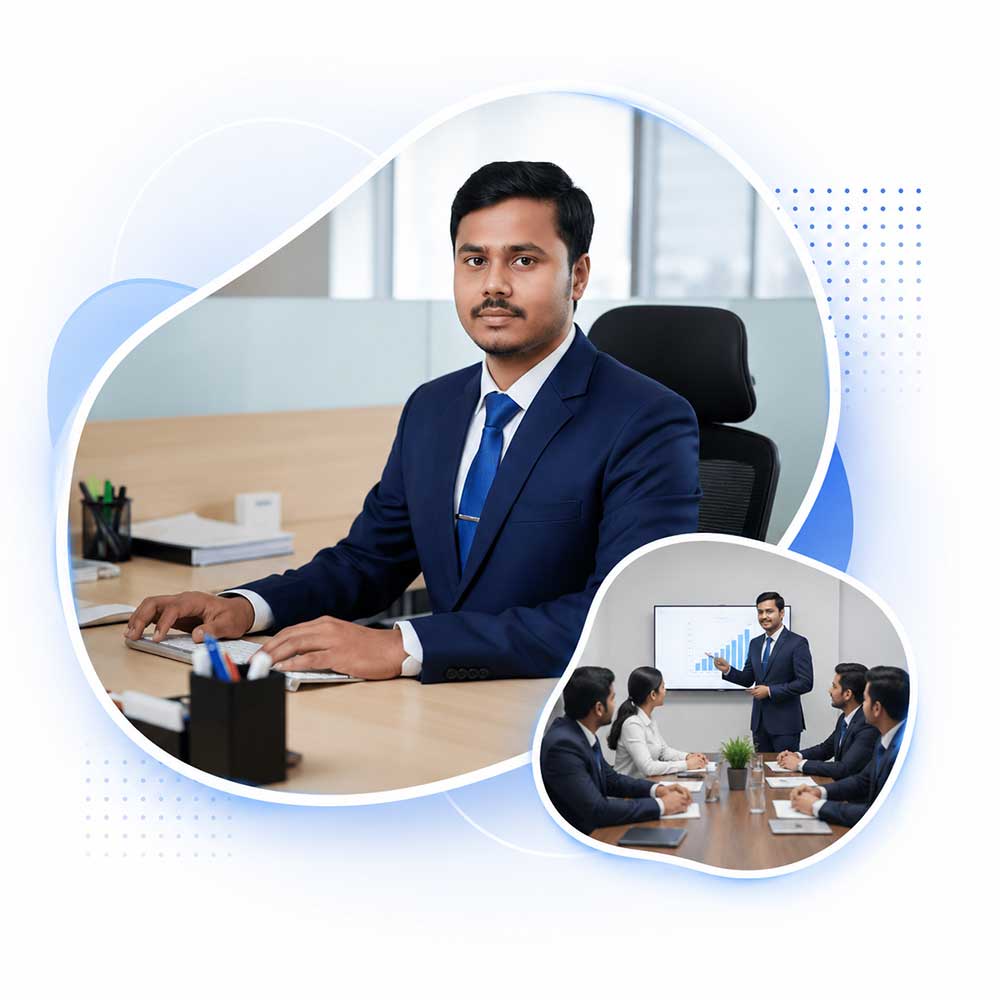 Business owner discussing WordPress web design and development solutions with WebProBuilder